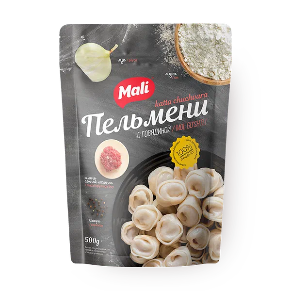 Пельмени с говядиной Mali