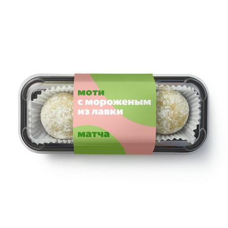 Моти «Из Лавки» с мороженым матча, 120 г — купить с доставкой из Яндекс ...