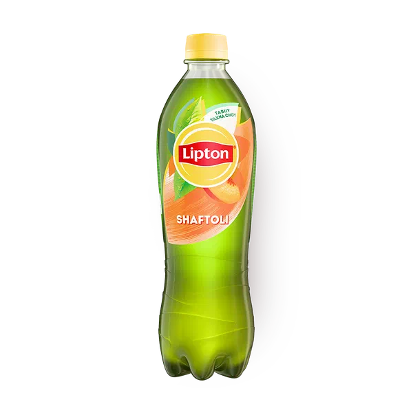 Чай зелёный Lipton персик
