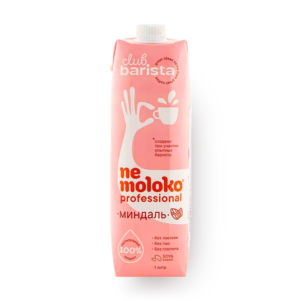 Напиток миндальный Nemoloko Professional Barista на соевой основе