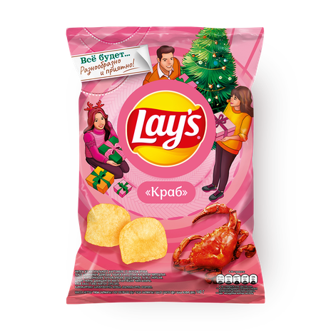 Чипсы Lay's краб