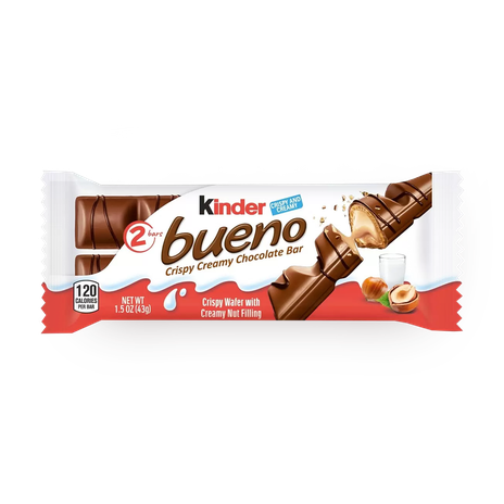 Вафли Kinder Bueno в молочном шоколаде