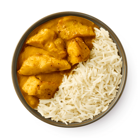 Морской окунь с рисом басмати Фиш-Карри Chindi Kitchen