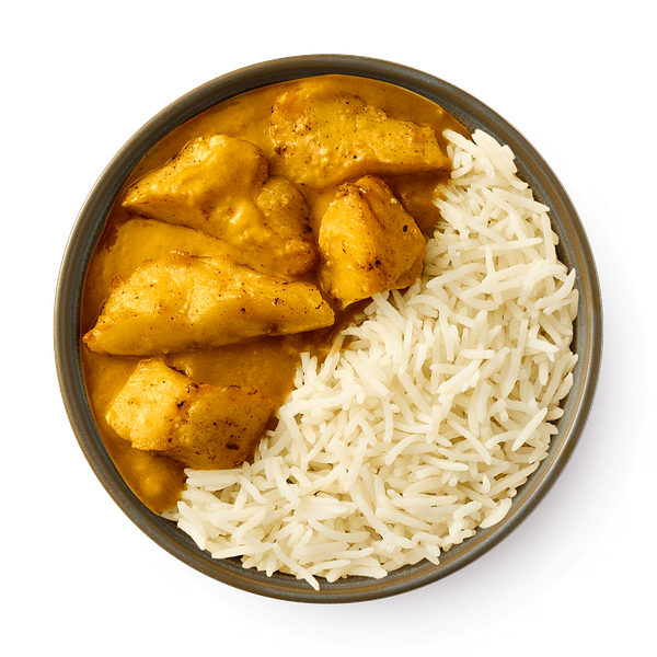 Морской окунь с рисом басмати Фиш-Карри Chindi Kitchen