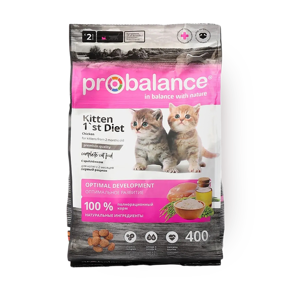 Корм сухой для котят ProBalance 1st Diet с цыплёнком