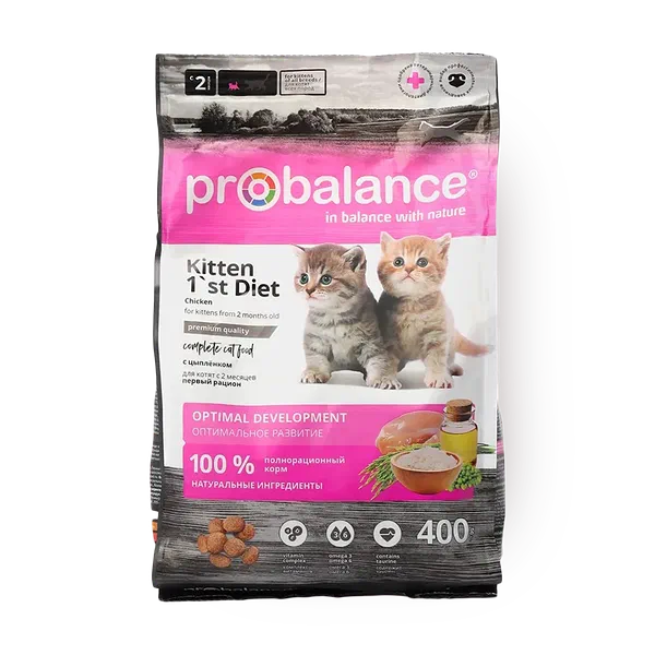 Корм сухой для котят ProBalance 1st Diet с цыплёнком