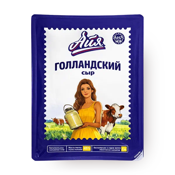 Сыр полутвёрдый Голландский «Айя» 45%