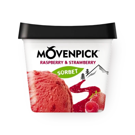 Мороженое Movenpick Raspberry & Strawberry