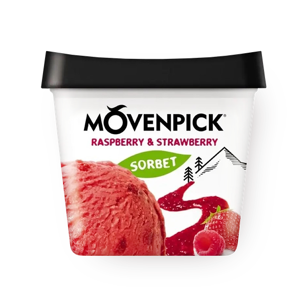 Мороже­ное Movenpick Raspberry & Strawberry