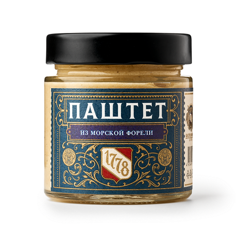 Паштет из морской форели «1778»