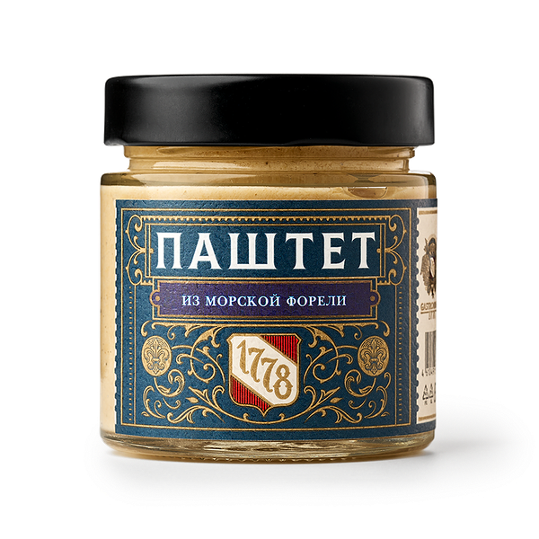 Паштет из морской форели «1778»