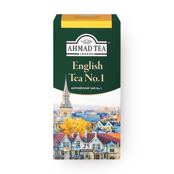 Чай чёрный English Tea No. 1 Ahmad Tea в пакетиках