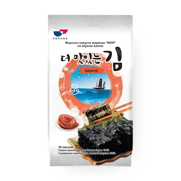 Морская капуста «Ким» жареная со вкусом кимчи
