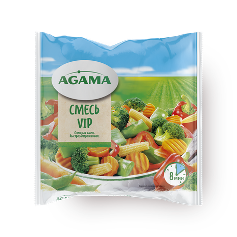 Смесь овощная VIP Agama замороженная