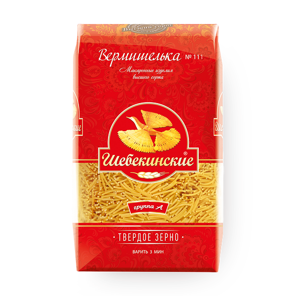 Макароны Вермишелька лёгкая «Шебекинские» №111