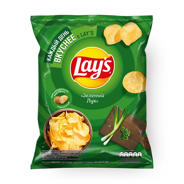 Lay's зелёный лук