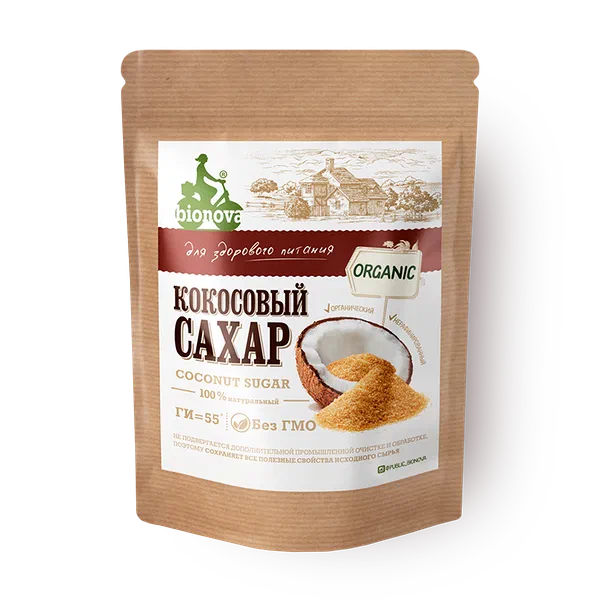 Сахар кокосовый Bionova органический