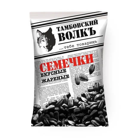 Семечки жареные «Тамбовский волкъ» Gestreift