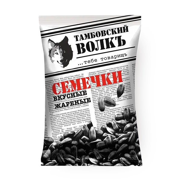 Семечки жареные «Тамбовский волкъ» Gestreift