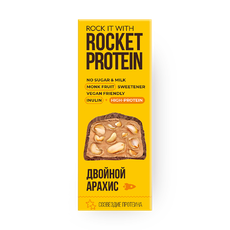 Батон­чик Rock It With Rocket Protein двойной арахис