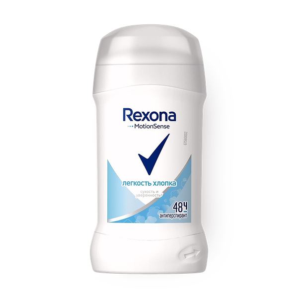 Антиперспирант-карандаш Rexona Women Cotton