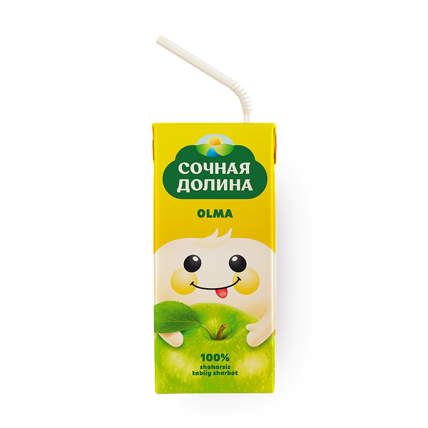 Сок Яблочный «Сочная долина»