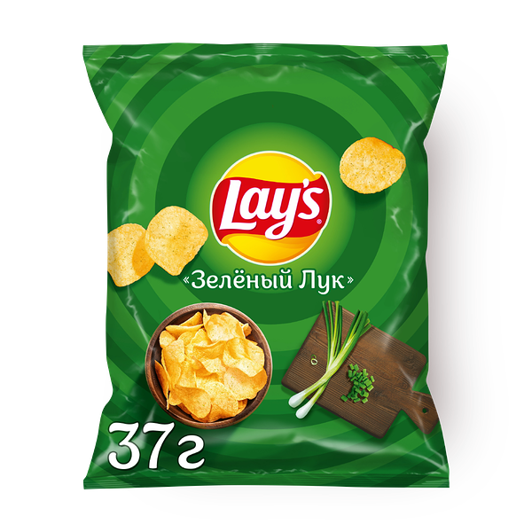 Lay's зелёный лук