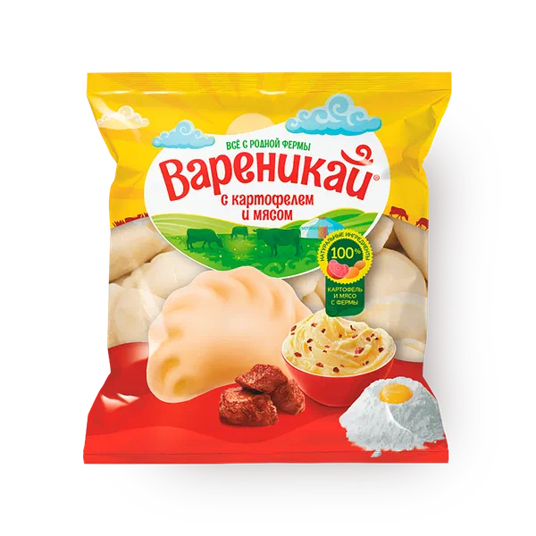 Вареники с картофелем и мясом «Шин-лайн»