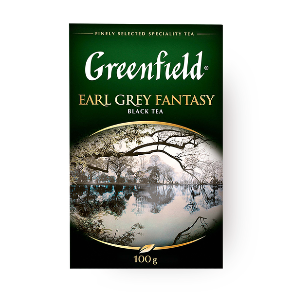 Чай чёрный Greenfield Earl Grey Fantasy листовой
