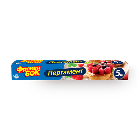 Бумага для выпечки жиронепроницаемая «Фрекен Бок» шириной 290 мм, 5 м