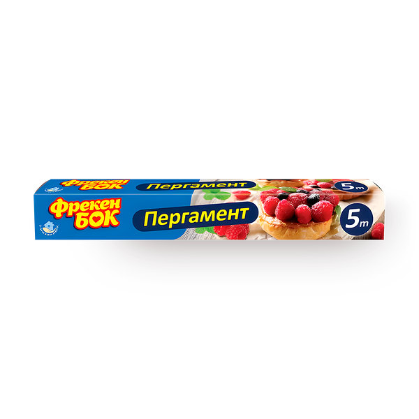 Бумага для выпечки жиронепроницаемая «Фрекен Бок» шириной 290 мм, 5 м