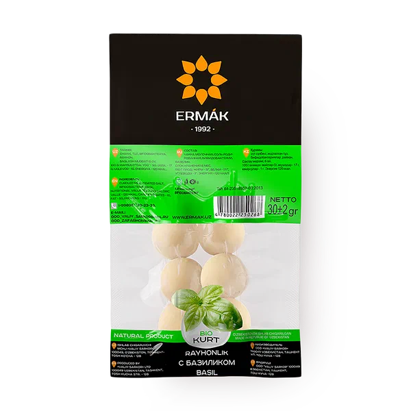 Курт Ermak с базиликом