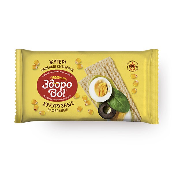 Хлебцы вафельные ржаные «Здорово!»