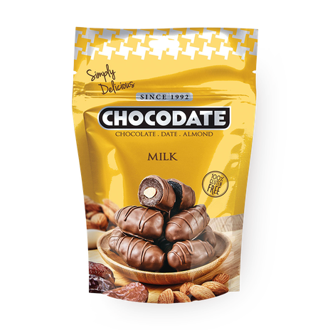 Финики с миндалём Chocodate в молочном шоколаде
