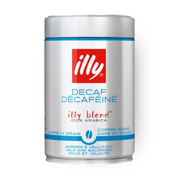 Кофе в зёрнах Illy Decaf без кофеина