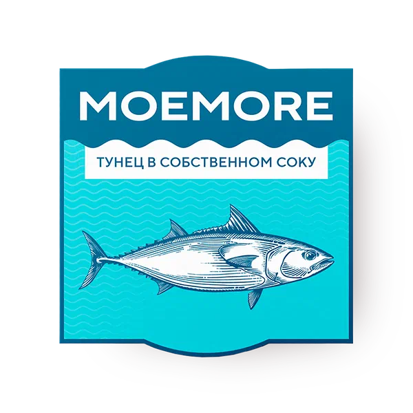 Тунец Tuna Moemore кусковой в собственном соку