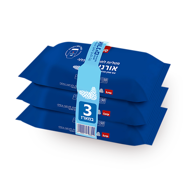 Wipes for general cleaning with pine oil pack Sano