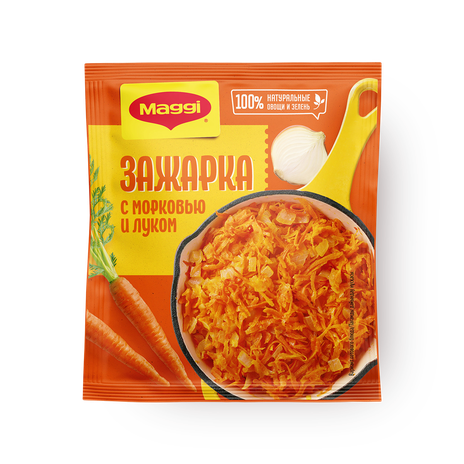 Зажарка Maggi с морковью и луком