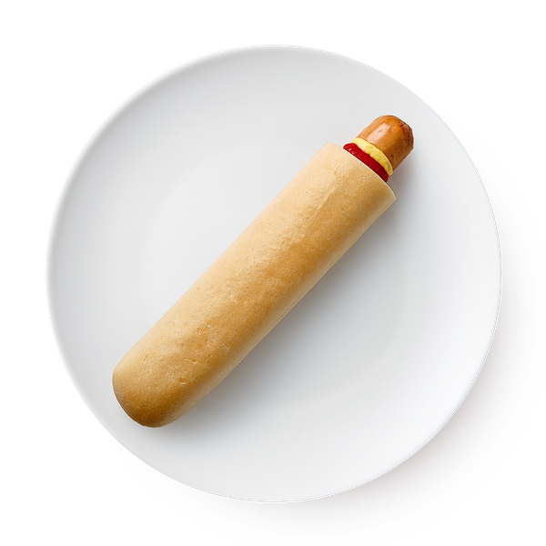 Хот-дог Французский с говяжьей колбаской