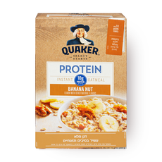 Quaker Protein banana nut instant oatmeal