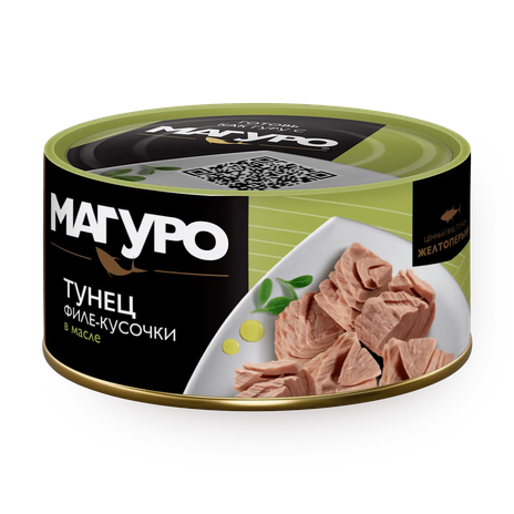 Тунец филе Магуро в масле