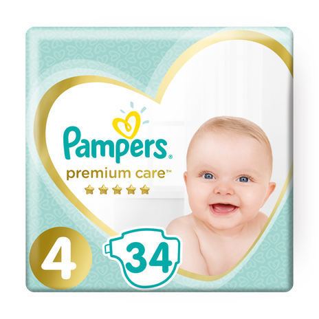 Pampers Premium Care diapers, size 4