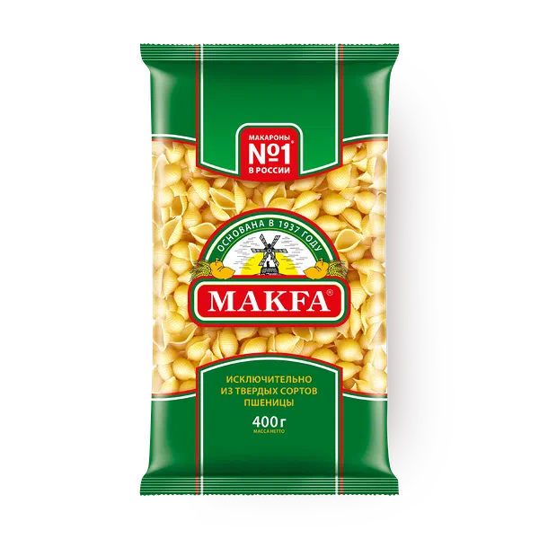 Макароны Ракушки Makfa