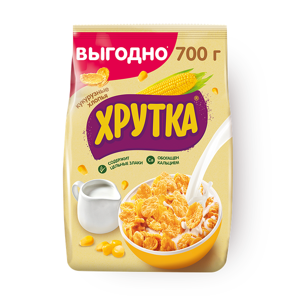 Хлопья кукуруз­ные Хрутка