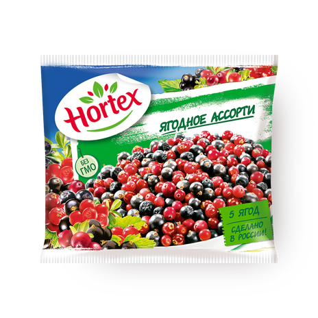 Ягодное ассорти Hortex замороженное