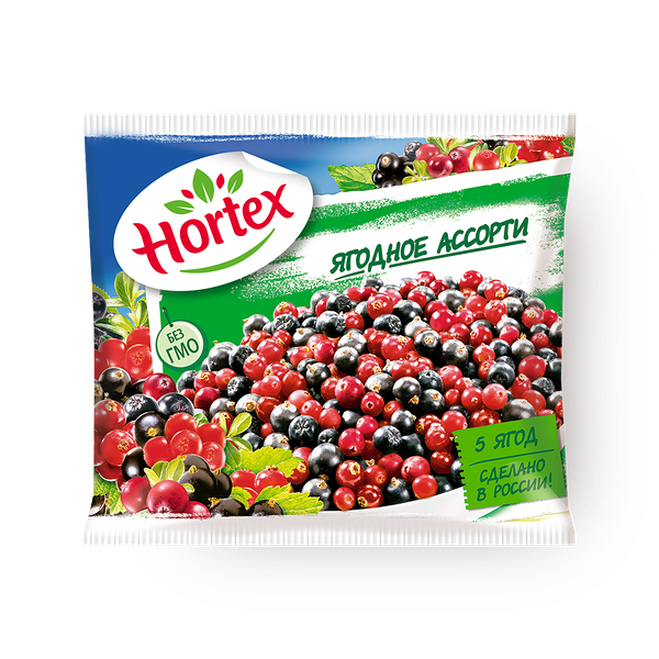 Ягодное ассорти Hortex замороженное