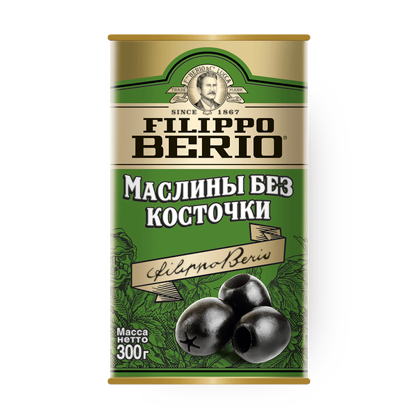 Масли­ны без косточ­ки Filippo Berio