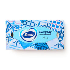 Салфетки бумажные косметические Zewa Everyday 2 слоя, 100 шт. — купить ...