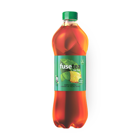 Чай чёрный Мята и Ананас Fuse Tea