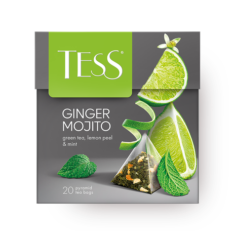 Чай зелёный Tess Mojito в пирамидках